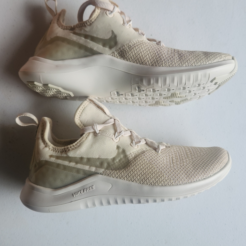 Size 5 - Nike Free TR 8 Champagne Color Women